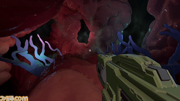 KAIJECT』超ド級の怪獣を内側から破壊する一人称アクションのSteamストアページが公開。ボクセル掘削で体内に独自ルートを切り拓け