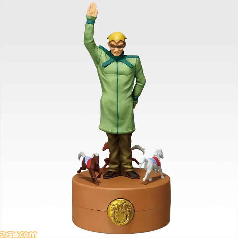 一番くじ『ジョジョの奇妙な冒険 STEEL BALL RUN』本日(6/27)発売。ジャイロの鉄球モチーフのハイパーヨーヨーがカッコいい。手に持った状態でも高速回転する“アクセル”仕様