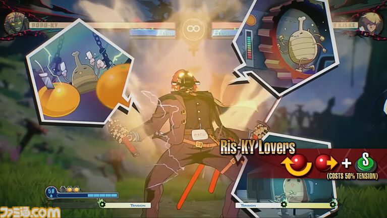 『ギルティギア ストライヴ』ロボカイのスターターガイドが公開。電力ゲージによって強化される必殺技を駆使して戦うテクニカルかつおなじみの性能に