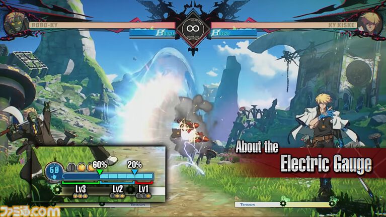 『ギルティギア ストライヴ』ロボカイのスターターガイドが公開。電力ゲージによって強化される必殺技を駆使して戦うテクニカルかつおなじみの性能に