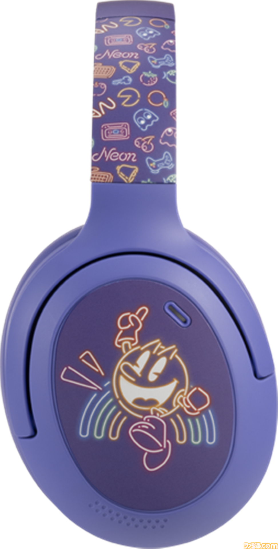『パックマン』無線ヘッドセットの新色はネオンポップなゆめかわカラー。Switch2やPS5など各種ハードで使用可能【6月30日発売】
