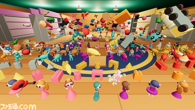 『Toy Keeper』おもちゃ屋のお片付けシミュレーターが8/22に発売。散らかりまくった1606個のおもちゃをひたすら整理整頓