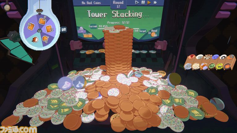 『RACCOIN: Coin Pusher Roguelike』Steamで“非常に好評”のデッキ構築型メダル落とし。Switch2、PS5、Xbox版が2026年秋発売