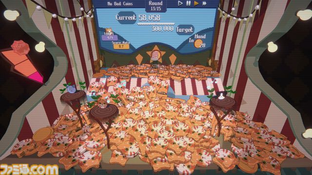 『RACCOIN: Coin Pusher Roguelike』Steamで“非常に好評”のデッキ構築型メダル落とし。Switch2、PS5、Xbox版が2026年秋発売