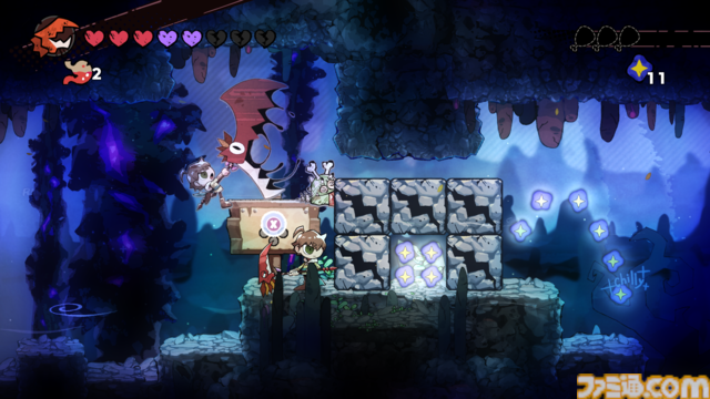 『GOBBLE（ガブル）』敵を捕食し成長する2D横スクロールアクションの体験版が配信開始。特殊アクション“フックジャンプ”や主人公阻む様々なギミック情報も公開