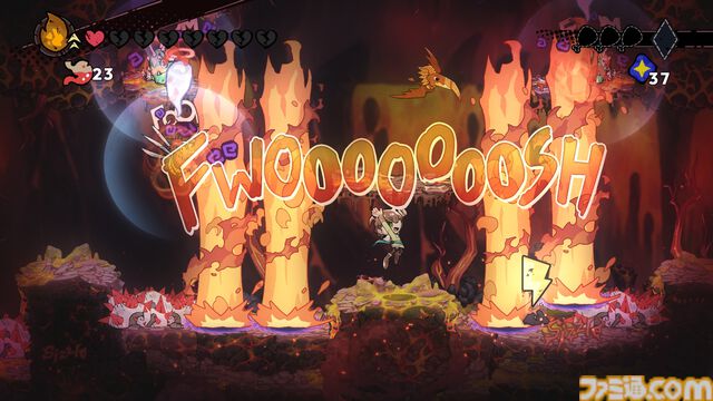 『GOBBLE（ガブル）』敵を捕食し成長する2D横スクロールアクションの体験版が配信開始。特殊アクション“フックジャンプ”や主人公阻む様々なギミック情報も公開