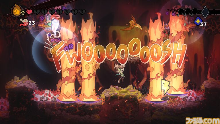 『GOBBLE(ガブル)』敵を捕食し成長する2D横スクロールアクションの体験版が配信開始。特殊アクション“フックジャンプ”や主人公阻む様々なギミック情報も公開