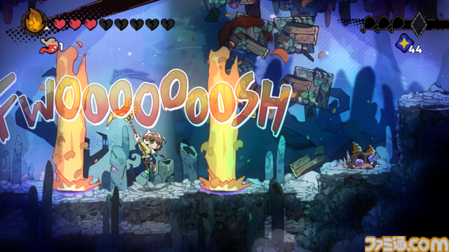 『GOBBLE（ガブル）』敵を捕食し成長する2D横スクロールアクションの体験版が配信開始。特殊アクション“フックジャンプ”や主人公阻む様々なギミック情報も公開