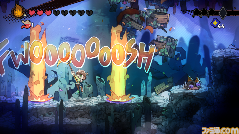 『GOBBLE(ガブル)』敵を捕食し成長する2D横スクロールアクションの体験版が配信開始。特殊アクション“フックジャンプ”や主人公阻む様々なギミック情報も公開