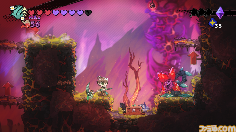 『GOBBLE(ガブル)』敵を捕食し成長する2D横スクロールアクションの体験版が配信開始。特殊アクション“フックジャンプ”や主人公阻む様々なギミック情報も公開