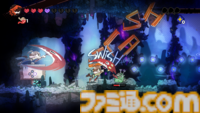 『GOBBLE（ガブル）』敵を捕食し成長する2D横スクロールアクションの体験版が配信開始。特殊アクション“フックジャンプ”や主人公阻む様々なギミック情報も公開