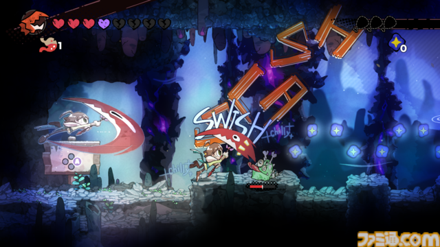 『GOBBLE（ガブル）』敵を捕食し成長する2D横スクロールアクションの体験版が配信開始。特殊アクション“フックジャンプ”や主人公阻む様々なギミック情報も公開