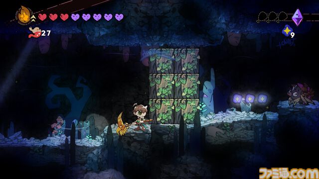 『GOBBLE（ガブル）』敵を捕食し成長する2D横スクロールアクションの体験版が配信開始。特殊アクション“フックジャンプ”や主人公阻む様々なギミック情報も公開