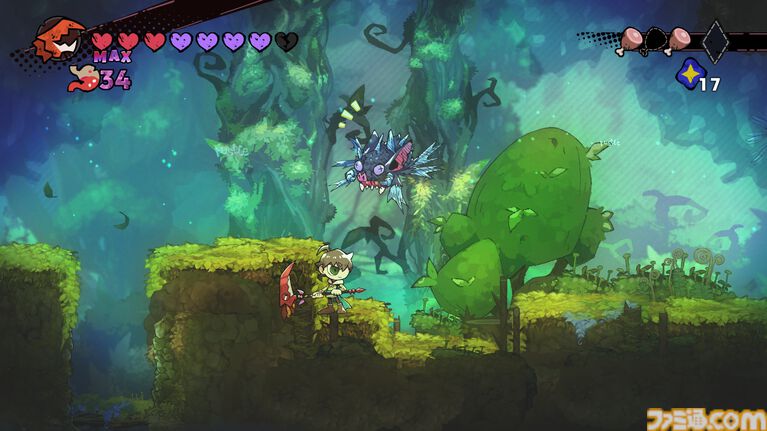 『GOBBLE(ガブル)』敵を捕食し成長する2D横スクロールアクションの体験版が配信開始。特殊アクション“フックジャンプ”や主人公阻む様々なギミック情報も公開