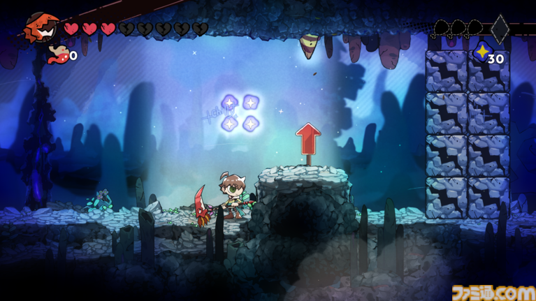 『GOBBLE(ガブル)』敵を捕食し成長する2D横スクロールアクションの体験版が配信開始。特殊アクション“フックジャンプ”や主人公阻む様々なギミック情報も公開