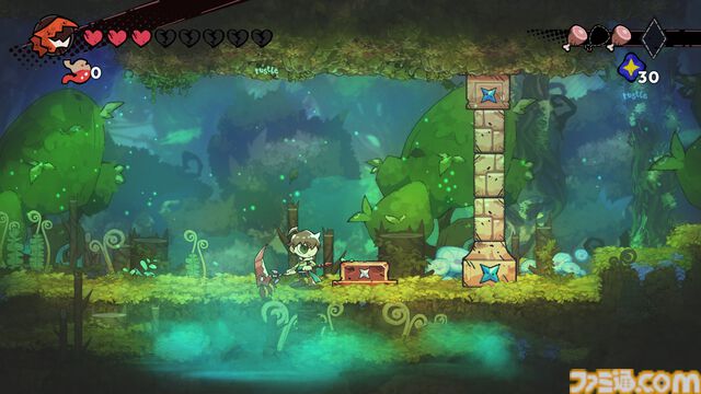 『GOBBLE（ガブル）』敵を捕食し成長する2D横スクロールアクションの体験版が配信開始。特殊アクション“フックジャンプ”や主人公阻む様々なギミック情報も公開