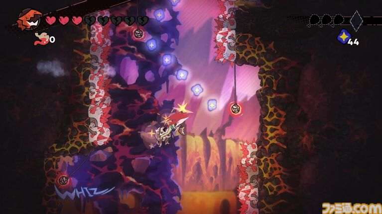 『GOBBLE(ガブル)』敵を捕食し成長する2D横スクロールアクションの体験版が配信開始。特殊アクション“フックジャンプ”や主人公阻む様々なギミック情報も公開