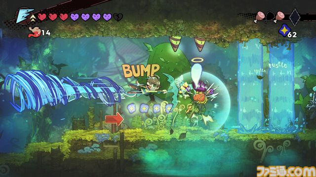 『GOBBLE（ガブル）』敵を捕食し成長する2D横スクロールアクションの体験版が配信開始。特殊アクション“フックジャンプ”や主人公阻む様々なギミック情報も公開