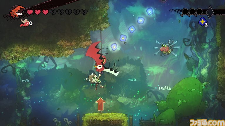 『GOBBLE(ガブル)』敵を捕食し成長する2D横スクロールアクションの体験版が配信開始。特殊アクション“フックジャンプ”や主人公阻む様々なギミック情報も公開