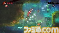 『GOBBLE（ガブル）』敵を捕食し成長する2D横スクロールアクションの体験版が配信開始。特殊アクション“フックジャンプ”や主人公阻む様々なギミック情報も公開