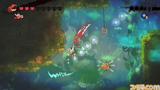 『GOBBLE（ガブル）』敵を捕食し成長する2D横スクロールアクションの体験版が配信開始。特殊アクション“フックジャンプ”や主人公阻む様々なギミック情報も公開