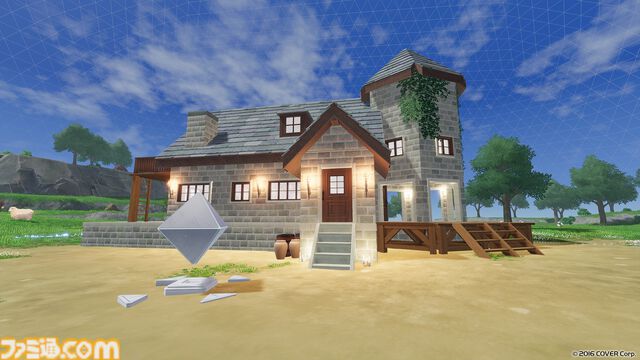 『ホロアース』Ver.0.8.0アップデートでモンスターとの戦闘やサバイバル要素を追加。シミュレーションルームのエリアが拡大され、夜が訪れるように
