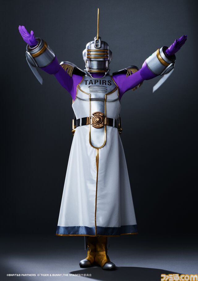 【タイバニ】舞台『TIGER & BUNNY』メインビジュアル解禁。虎徹／ワイルドタイガーはspi、バーナビー・ブルックスJr.は塩田一期が演じる