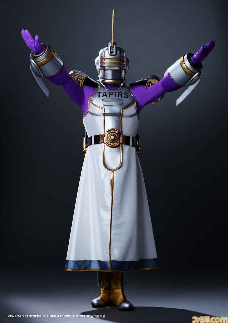 【タイバニ】舞台『TIGER & BUNNY』メインビジュアル解禁。虎徹／ワイルドタイガーはspi、バーナビー・ブルックスJr.は塩田一期が演じる
