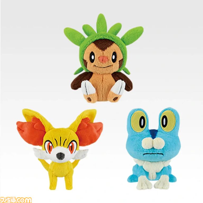 『ポケモン』30周年記念一番くじ第2弾が7月18日発売。イッシュ～パルデアの旅立ちの3匹がかわいいぬいぐるみに。A賞はアクリル万年カレンダー
