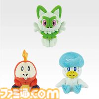 『ポケモン』30周年記念一番くじ第2弾が7月18日発売。イッシュ～パルデアの旅立ちの3匹がかわいいぬいぐるみに。A賞はアクリル万年カレンダー