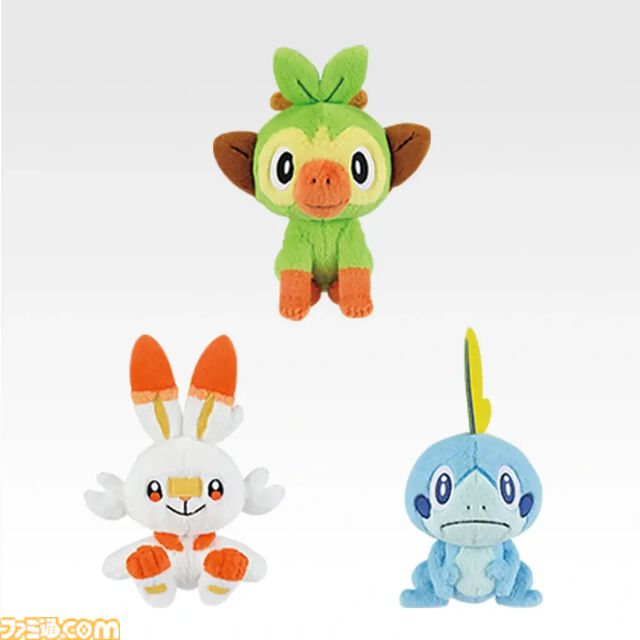 『ポケモン』30周年記念一番くじ第2弾が7月18日発売。イッシュ～パルデアの旅立ちの3匹がかわいいぬいぐるみに。A賞はアクリル万年カレンダー
