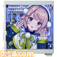 【ドスパラ】しぐれういコラボモデルPCが本日（6/30）より受注開始。ケースには雨宿りをテーマにした描き下ろしイラスト。録りおろしシステムボイスも