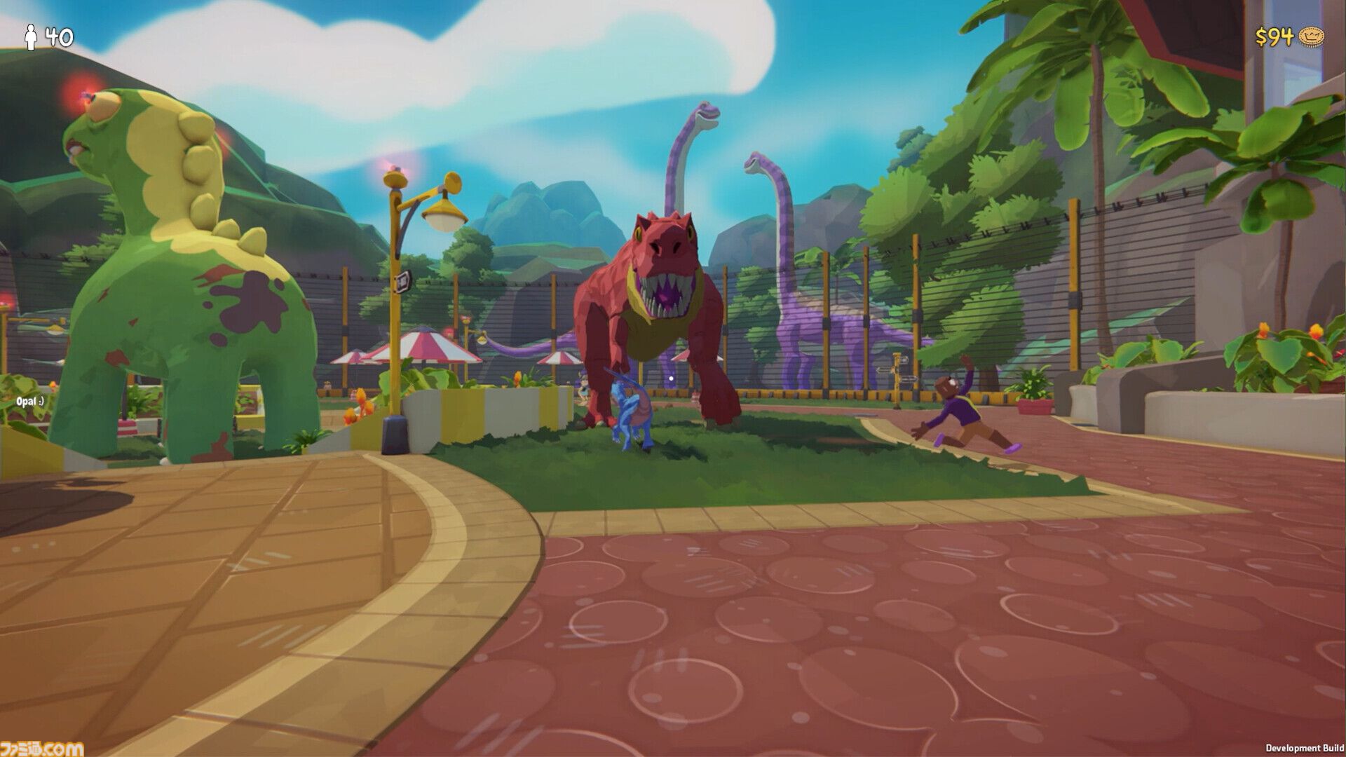 『Very Safe Dino Park』脱走されたら死人も出ちゃう恐竜パーク運営シム発表。チケット＆ぼったくりグッズで収入ゲット。迷惑客はなぜかパーク内で消える