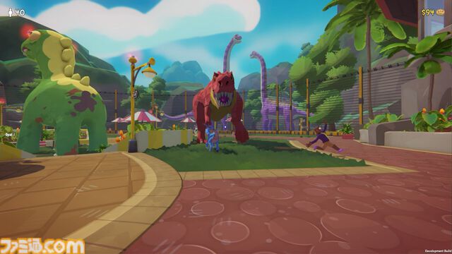 『Very Safe Dino Park』脱走されたら死人も出ちゃう恐竜パーク運営シム発表。チケット＆ぼったくりグッズで収入ゲット。迷惑客はなぜかパーク内で消える