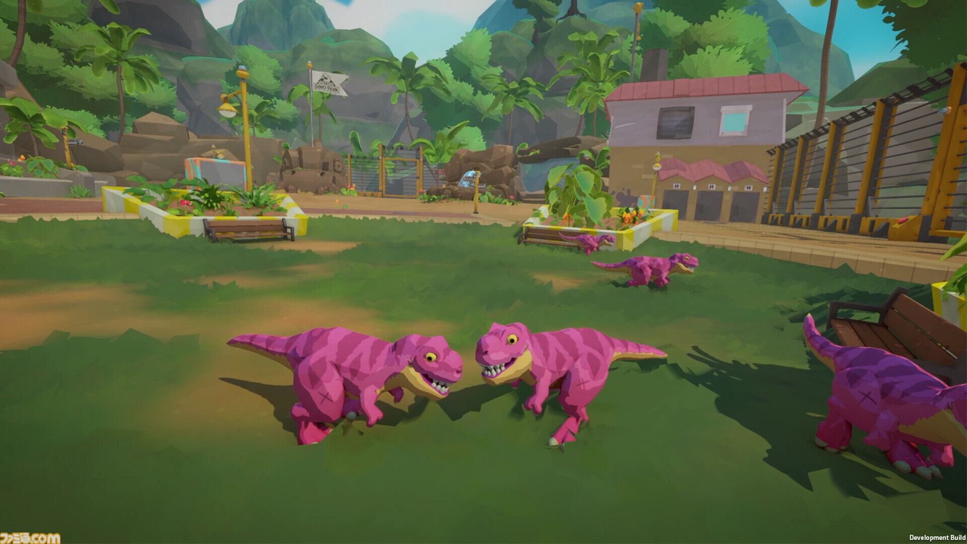 『Very Safe Dino Park』脱走されたら死人も出ちゃう恐竜パーク運営シム発表。チケット＆ぼったくりグッズで収入ゲット。迷惑客はなぜかパーク内で消える