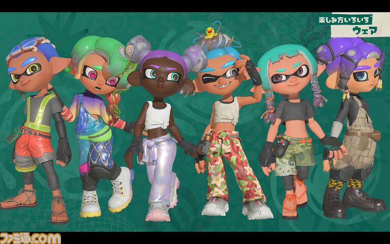 『スプラトゥーン レイダース』『スプラ』シリーズのamiiboで『2』サーモンランのバイト衣装が手に入る！ すりみ連合の新作amiiboでは、フウカ、ウツホ、マンタローモチーフのウェアも入手できる！【スプラトゥーン レイダース Direct 2026.6.30】
