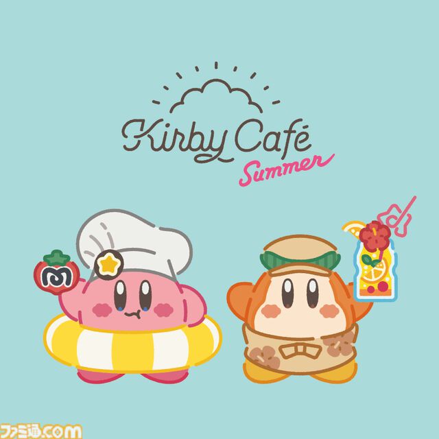 【カービィカフェ】お皿やガラスボウルがもらえる特別メニューが7月8日より期間限定で登場。マキシムトマトをモチーフにしたシャツやハットも販売