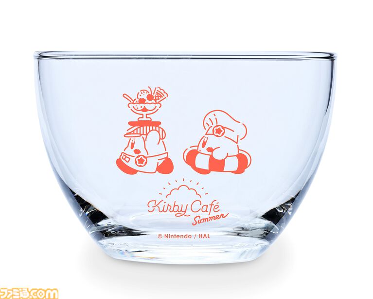 【カービィカフェ】お皿やガラスボウルがもらえる特別メニューが7月8日より期間限定で登場。マキシムトマトをモチーフにしたシャツやハットも販売