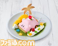 【カービィカフェ】お皿やガラスボウルがもらえる特別メニューが7月8日より期間限定で登場。マキシムトマトをモチーフにしたシャツやハットも販売