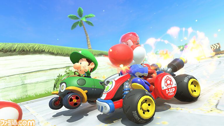 『マリオカート ワールド』無料アプデでサバイバルに新ルート追加。フォトモードでステッカーが貼れるように