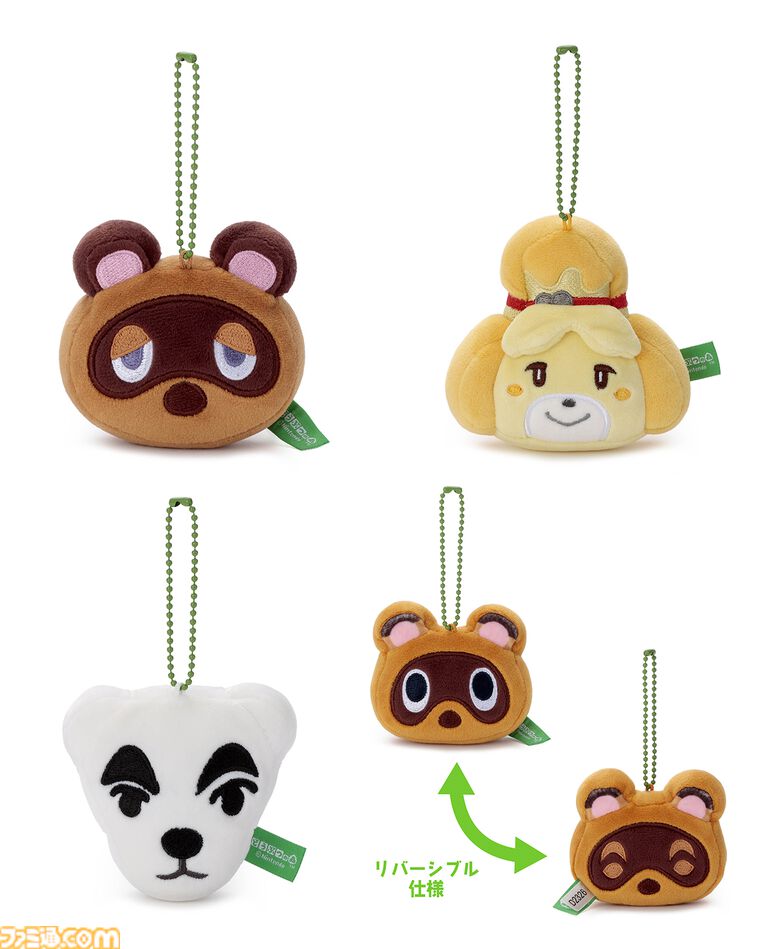 『どうぶつの森』“しずえ”や“たぬきち”の大きめのぬいぐるみが登場。モチモチな柔らか触感で、胸の中でそっと抱きしめやすいサイズ感