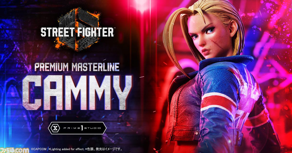 スト6』キャミィの1/4スタチューが登場。リザルト画面をモチーフに