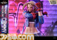 『スト6』キャミィの1/4スタチューが登場。リザルト画面をモチーフに力強いうしろ姿を再現。アルティメットボーナス版は別ポーズの上半身パーツも