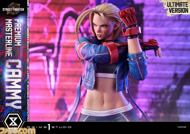 『スト6』キャミィの1/4スタチューが登場。リザルト画面をモチーフに力強いうしろ姿を再現。アルティメットボーナス版は別ポーズの上半身パーツも