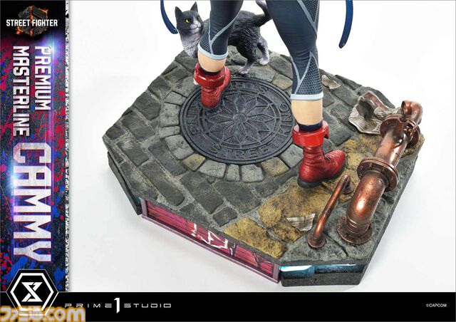 『スト6』キャミィの1/4スタチューが登場。リザルト画面をモチーフに力強いうしろ姿を再現。アルティメットボーナス版は別ポーズの上半身パーツも