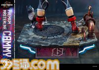 『スト6』キャミィの1/4スタチューが登場。リザルト画面をモチーフに力強いうしろ姿を再現。アルティメットボーナス版は別ポーズの上半身パーツも