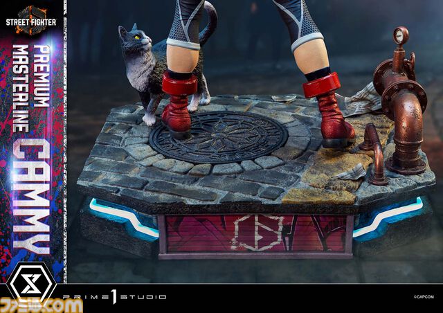 『スト6』キャミィの1/4スタチューが登場。リザルト画面をモチーフに力強いうしろ姿を再現。アルティメットボーナス版は別ポーズの上半身パーツも