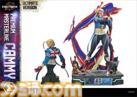 『スト6』キャミィの1/4スタチューが登場。リザルト画面をモチーフに力強いうしろ姿を再現。アルティメットボーナス版は別ポーズの上半身パーツも