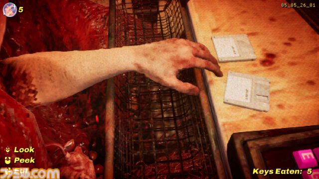 キーボード食べたい欲を治療する謎ホラータイピングゲーム『KEYKRUNCHER』Steamストアページ公開。タイピングの練習にはならなそう