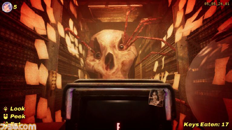 キーボード食べたい欲を治療する謎ホラータイピングゲーム『KEYKRUNCHER』Steamストアページ公開。タイピングの練習にはならなそう